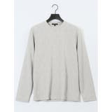 アーガイルジャガード クルーネック長袖Tシャツ | TAKA-Q MEN | 詳細画像11