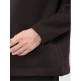 裏起毛ツイル クルーネック長袖Tシャツ | TAKA-Q MEN | 詳細画像10