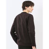 裏起毛ツイル クルーネック長袖Tシャツ | TAKA-Q MEN | 詳細画像3