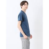 シャドーチェック Vネック半袖Tシャツ | TAKA-Q MEN | 詳細画像26