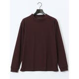 ウェーブジャガード モックネック長袖Tシャツ | TAKA-Q MEN | 詳細画像11 