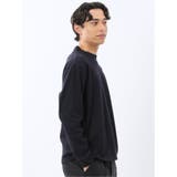 ウェーブジャガード モックネック長袖Tシャツ | TAKA-Q MEN | 詳細画像16 