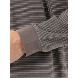 マルチボーダー クルーネック長袖Tシャツ | TAKA-Q MEN | 詳細画像10 