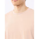 綿100% ロゴ刺繍 クルーネック半袖Tシャツ | TAKA-Q MEN | 詳細画像29 