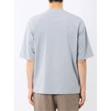 綿100% ロゴ刺繍 クルーネック半袖Tシャツ | TAKA-Q MEN | 詳細画像38 