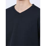 ストレッチ ダブルフェイス Vネックニットソー | TAKA-Q MEN | 詳細画像35 