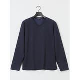 ストレッチ ダブルフェイス Vネックニットソー | TAKA-Q MEN | 詳細画像37 