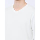 ストレッチ ダブルフェイス Vネックニットソー | TAKA-Q MEN | 詳細画像9 