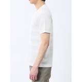 メッシュボーダー Vネック半袖Tシャツ | TAKA-Q MEN | 詳細画像7