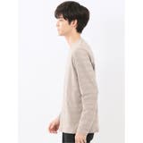 リンクスボーダージャガード クルーネック長袖Tシャツ | TAKA-Q MEN | 詳細画像11 