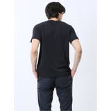 リンクスケーブル Vネック半袖Tシャツ | TAKA-Q MEN | 詳細画像13 