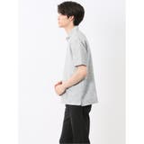 杢リップル カッタウェイ半袖ポロシャツ | TAKA-Q MEN | 詳細画像12 
