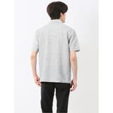 杢リップル カッタウェイ半袖ポロシャツ | TAKA-Q MEN | 詳細画像13 