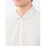 杢リップル カッタウェイ半袖ポロシャツ | TAKA-Q MEN | 詳細画像9 