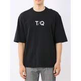 綿100% ロゴプリント クルーネック半袖Tシャツ | TAKA-Q MEN | 詳細画像27