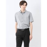 75紺 | Biz アルティマ ボタンダウン半袖 ビズシャツ | TAKA-Q MEN