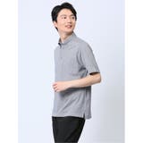 06グレー | Biz アルティマ ボタンダウン半袖 ビズポロ | TAKA-Q MEN