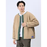 33ベージュ | 【WEB限定】ジェリー/GERRY ボアフリース リバーシブルアウター | TAKA-Q MEN