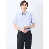 Biz クールパス ボタンダウン半袖 ビズシャツ | TAKA-Q MEN | 詳細画像1 