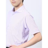 Biz クールパス ワイドカラー半袖 ビズシャツ | TAKA-Q MEN | 詳細画像10 