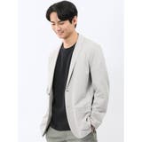 ストレッチ カットジャガード 2ボタン ジャケット | TAKA-Q MEN | 詳細画像1 