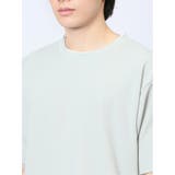 リップル レイヤード風 クルーネック半袖Tシャツ | TAKA-Q MEN | 詳細画像8 