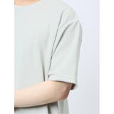 リップル レイヤード風 クルーネック半袖Tシャツ | TAKA-Q MEN | 詳細画像9 