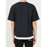 kaule 裾フェイクレイヤード クルーネック半袖Ｔシャツ | TAKA-Q MEN | 詳細画像26 