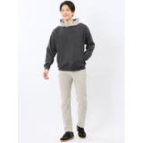 KAITEKI+ ストレッチ ダンボール 配色 プルパーカー | TAKA-Q MEN | 詳細画像5 