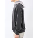 KAITEKI+ ストレッチ ダンボール 配色 プルパーカー | TAKA-Q MEN | 詳細画像7 