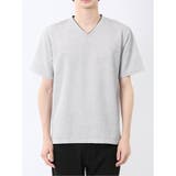 ノータベネ/NOTABENE メッシュドビー Vネック半袖Tシャツ | TAKA-Q MEN | 詳細画像6