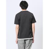メランジジャージー フェイクキーネック半袖Tシャツ | TAKA-Q MEN | 詳細画像13