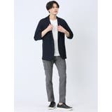 ふくれチェック クルーネック半袖Ｔシャツ | TAKA-Q MEN | 詳細画像10 