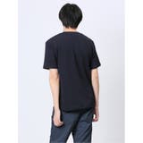 ふくれチェック クルーネック半袖Ｔシャツ | TAKA-Q MEN | 詳細画像13 