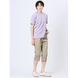 ふくれチェック クルーネック半袖Ｔシャツ | TAKA-Q MEN | 詳細画像25 