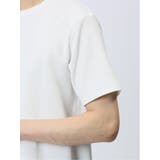 ふくれチェック クルーネック半袖Ｔシャツ | TAKA-Q MEN | 詳細画像9 
