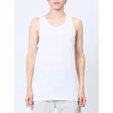 クルーネック半袖Tシャツ&タンクトップ アンサンブル | TAKA-Q MEN | 詳細画像11