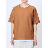 クルーネック半袖Tシャツ&タンクトップ アンサンブル | TAKA-Q MEN | 詳細画像18