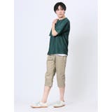 クルーネック半袖Tシャツ&タンクトップ アンサンブル | TAKA-Q MEN | 詳細画像29