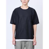 クルーネック半袖Tシャツ&タンクトップ アンサンブル | TAKA-Q MEN | 詳細画像42