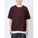 クルーネック半袖Tシャツ&タンクトップ アンサンブル | TAKA-Q MEN | 詳細画像6