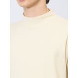 ストレッチ起毛 モックネック 長袖Tシャツ | TAKA-Q MEN | 詳細画像21 