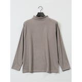 ストレッチ起毛 モックネック 長袖Tシャツ | TAKA-Q MEN | 詳細画像33 