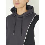 SOFT CUSHION 切替長袖プルパーカー | TAKA-Q MEN | 詳細画像23 