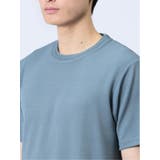 ふくれチェック クルーネック半袖Ｔシャツ | TAKA-Q MEN | 詳細画像19 