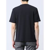 ふくれチェック クルーネック半袖Ｔシャツ | TAKA-Q MEN | 詳細画像27 