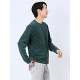 ジャガードモール クルーネック長袖Tシャツ | TAKA-Q MEN | 詳細画像13