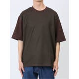 ドビーメッシュ切替 クルーネック半袖Tシャツ | TAKA-Q MEN | 詳細画像16 