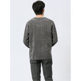 ジャガードモール クルーネック長袖Tシャツ | TAKA-Q MEN | 詳細画像27