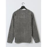 ジャガードモール クルーネック長袖Tシャツ | TAKA-Q MEN | 詳細画像36